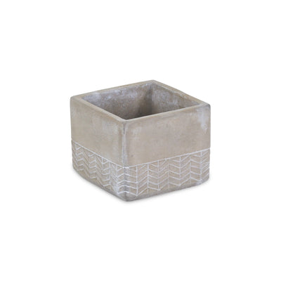 5092 - Rowena Square Cement Pot