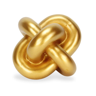 5953GD - Minyoro Resin Chain Knot - Gold