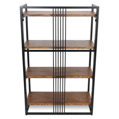 5976 - Lauxel Metal Wood Shelf