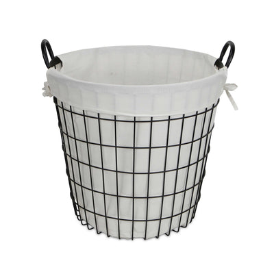 16S004 - Esker Lined Round Basket