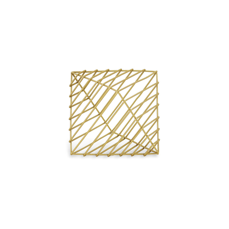 4682L - Brier Gold Diamond Décor - Large
