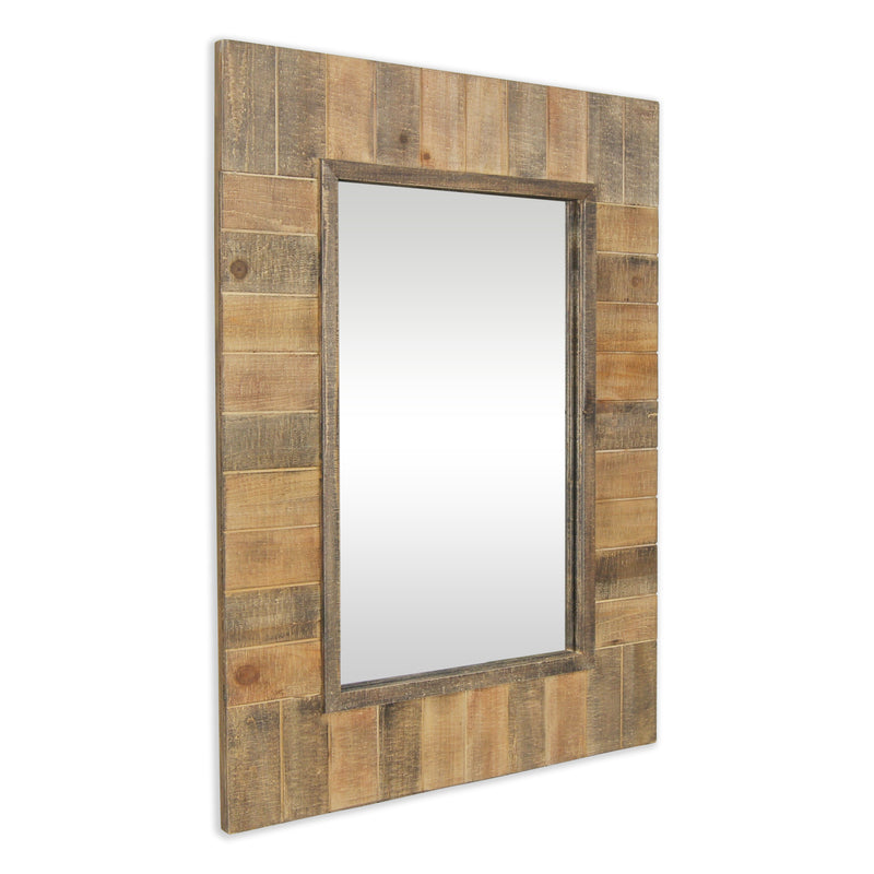 4908 - Elaram Wooden Wall Mirror