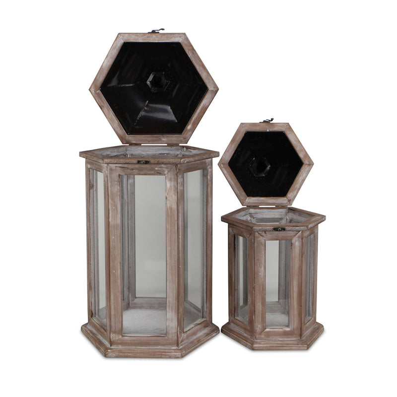 5278-2 - Effie Hexagon Lanterns