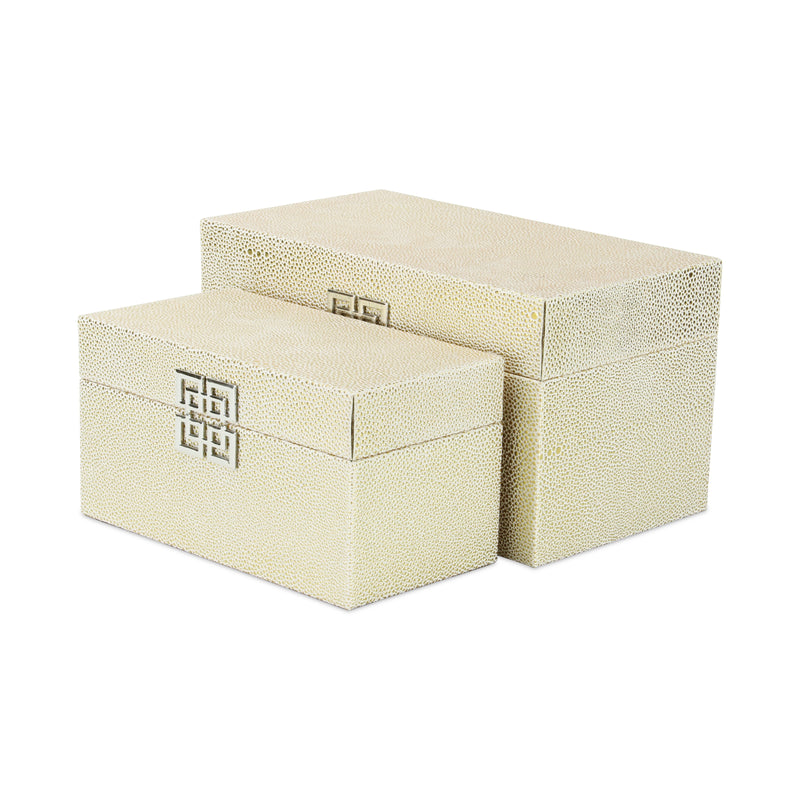 5627-2WTGD - Galena White Gold Boxes