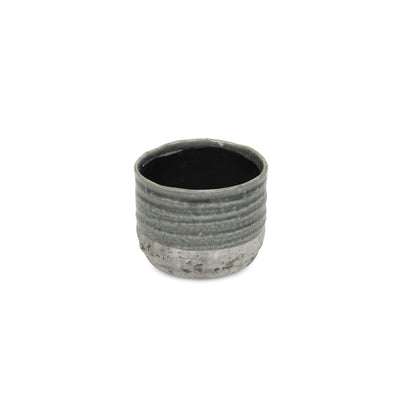 5744 - Medea Two-toned Ceramic Pot