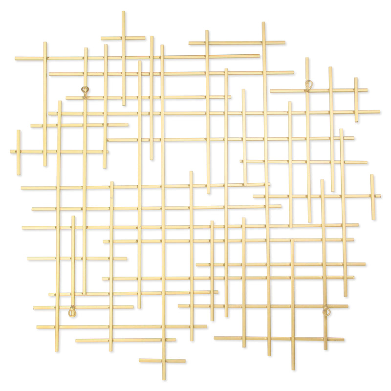 5799GD - Iquara Abstract Art - Gold