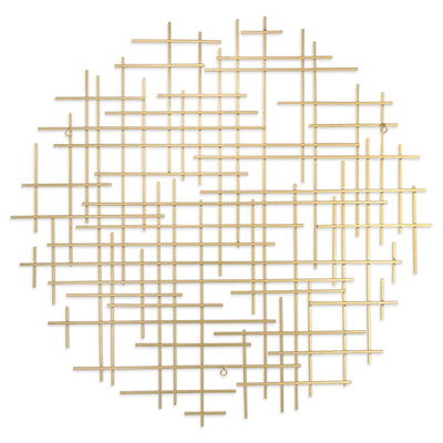 5800GD - Iquara Round Art - Gold