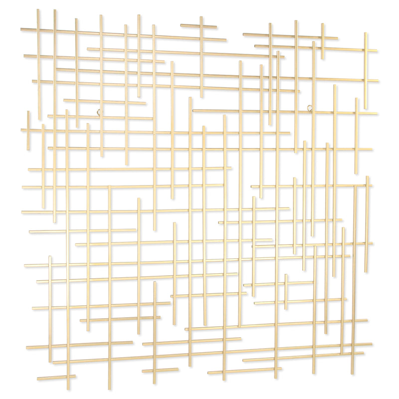 5802GD - Iquara Square Art - Gold