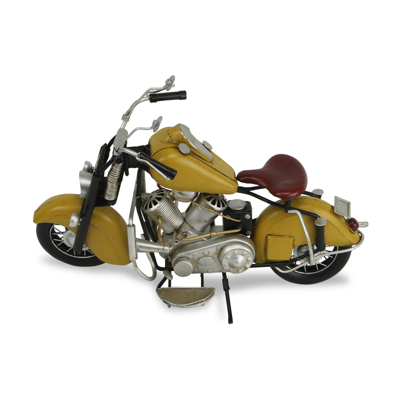 JA-0069Y - Chet Yellow Motorcycle