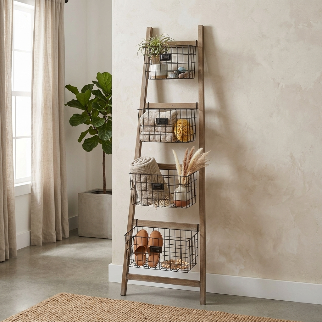 4606 - Saffon Storage Ladder
