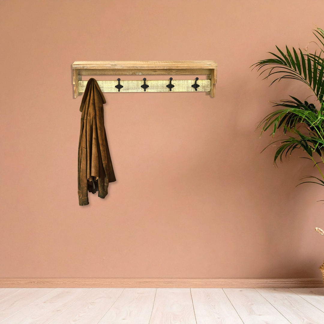 4672 - Truss Farm Style Coat Hanger