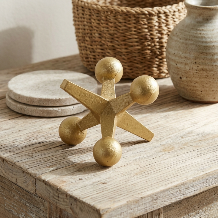 4683GD - Calix Gold Cast Iron Jack