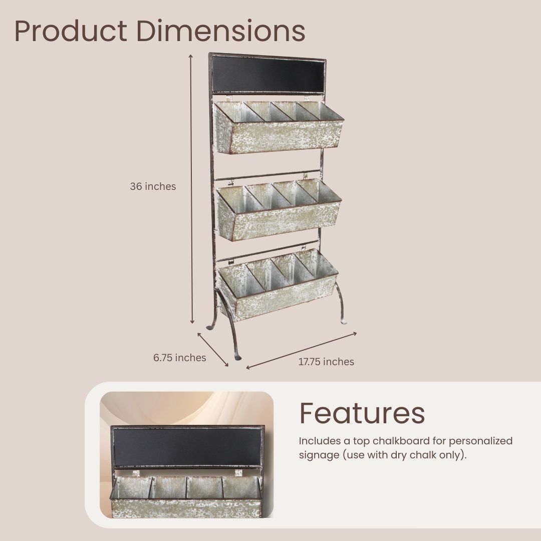 4791 - Halcy Stand & Chalkboard