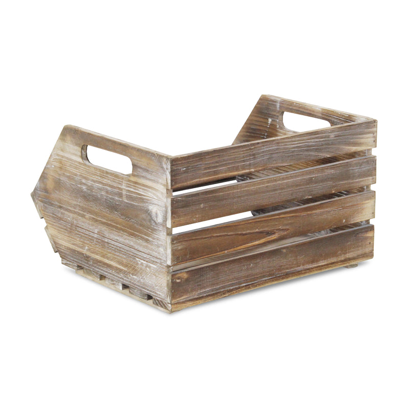 4814BR - Thero Slatted Wooden Crate