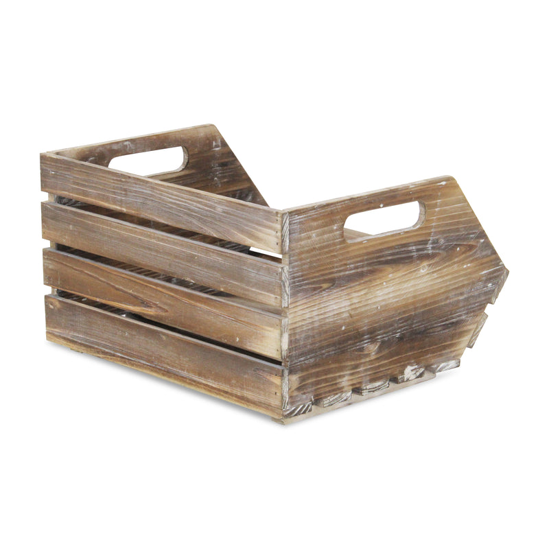 4814BR - Thero Slatted Wooden Crate