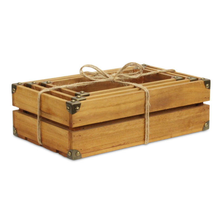4832-3 - Rustic Farmstead Rectangular Crates