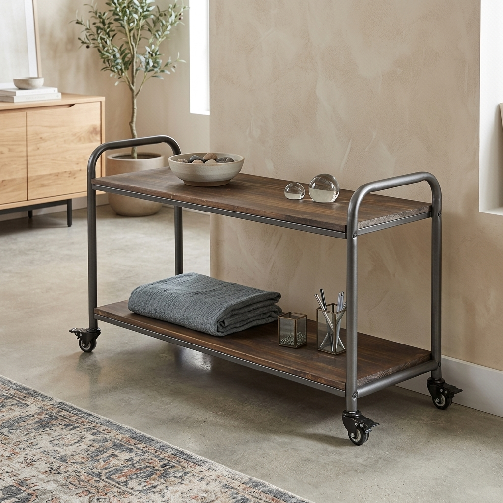4848 - Lysan 2 Tier Storage Cart