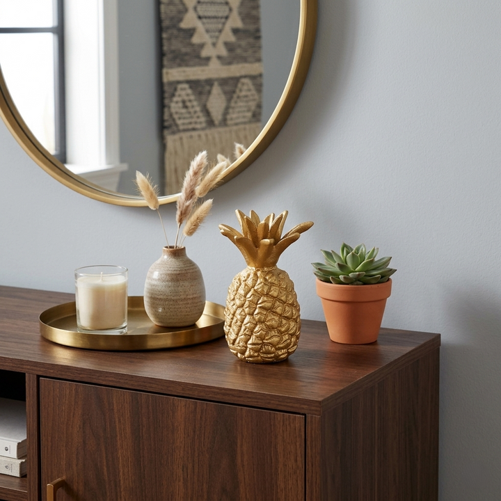 4880 - Thalia Cast Iron Pineapple