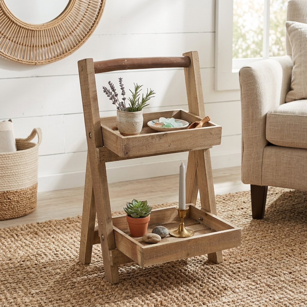 4900 - Alari Wood Folding Shelf