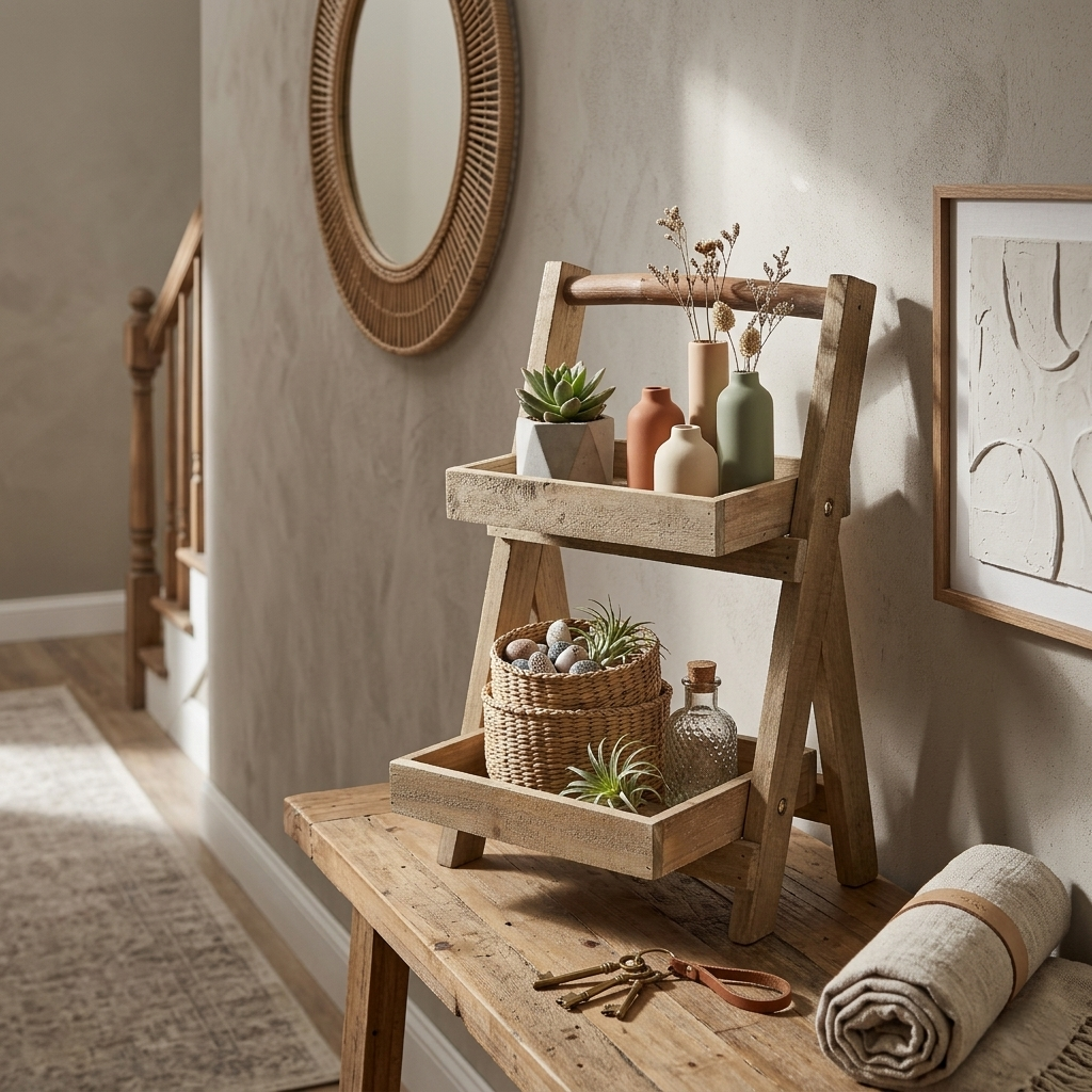 4900 - Alari Wood Folding Shelf