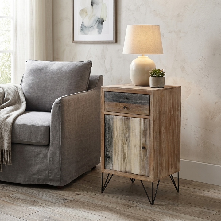 4904 - Caelu Wood Side Table