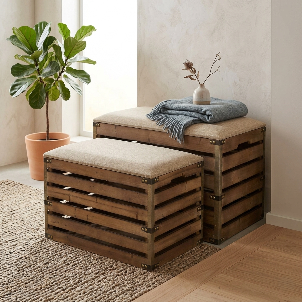 4935-2 - SiloSong Rectangular Storage Bench