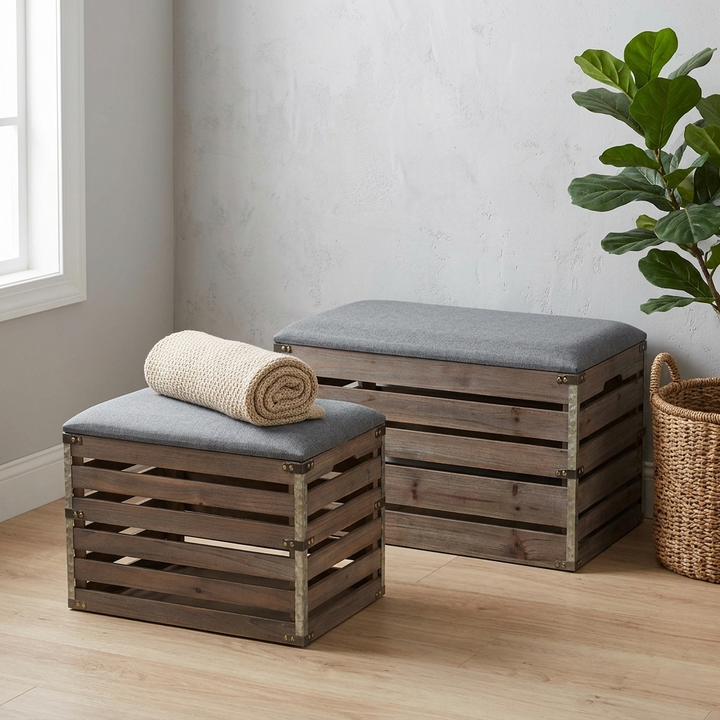 4935-2 - SiloSong Rectangular Storage Bench