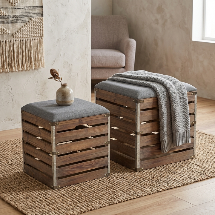 4936-2 - SiloSong Square Storage Bench