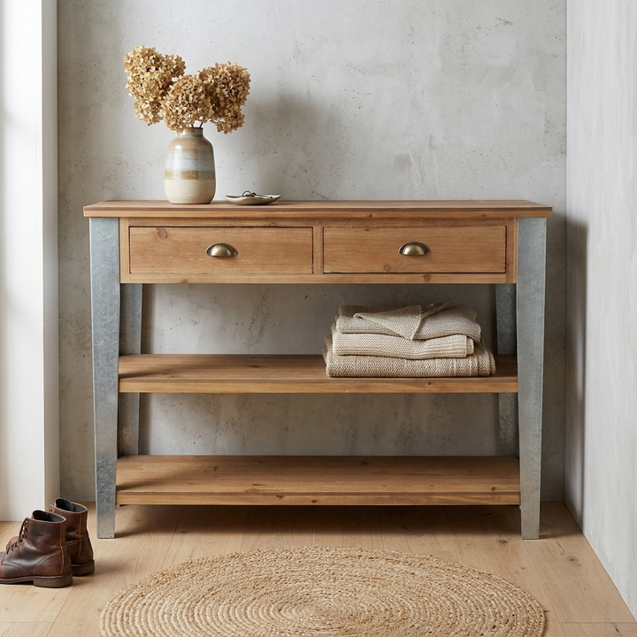 4980 - Temba Farmhouse Console Table