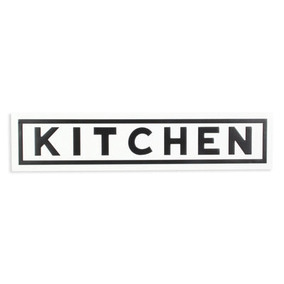 5000R-WT - Callo White "Kitchen" Sign