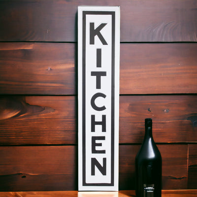 5000WT - Callo White "Kitchen" Sign