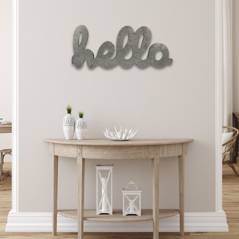 5005 - Elsie "hello" Wall Sign