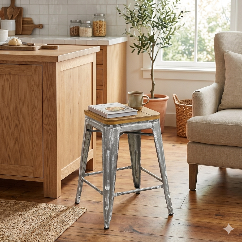 5029 - Faelan Farm Themed Stool