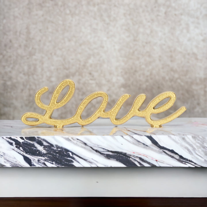 5034 - Amara "Love" Cast Iron Decor