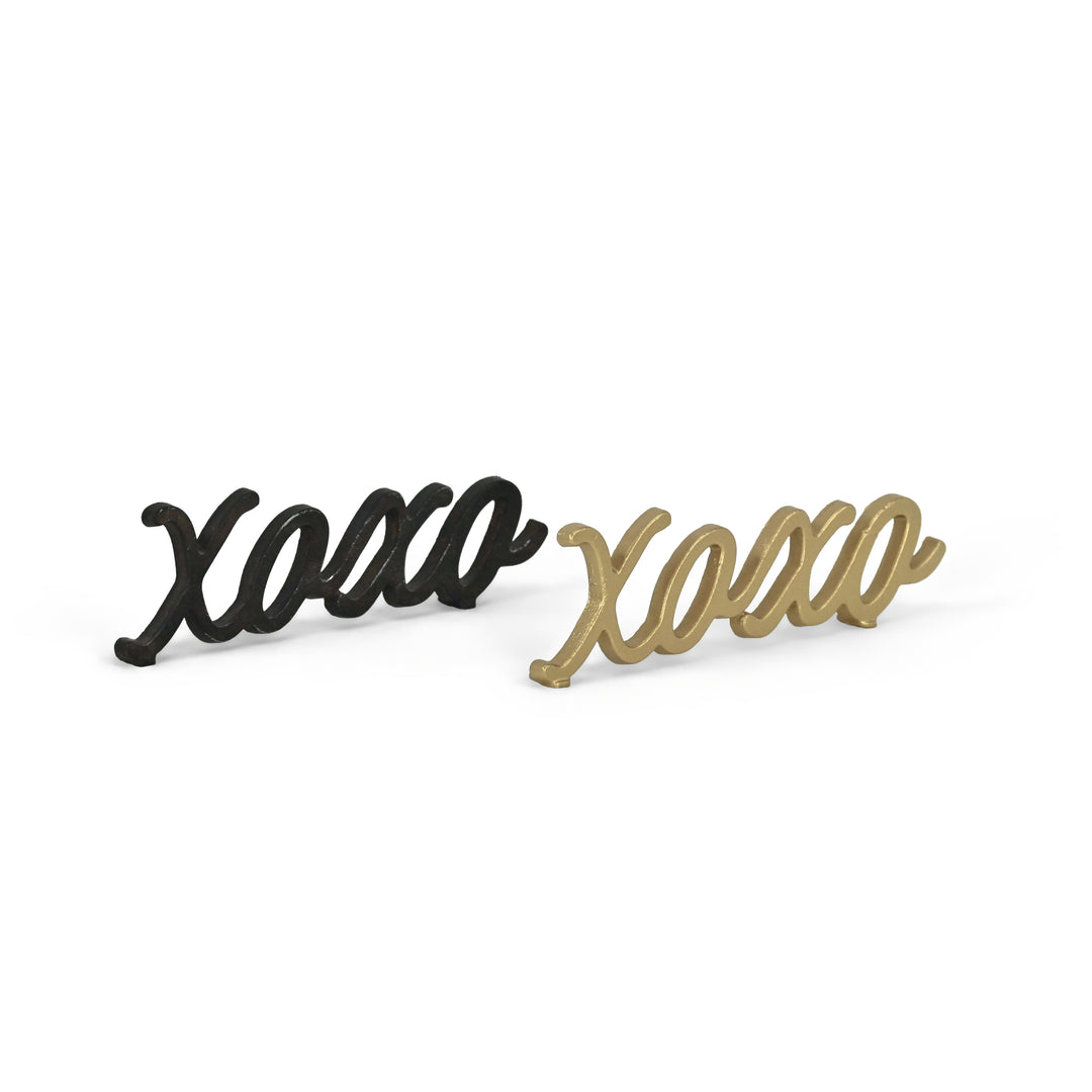 5035 - Milena "XOXO" Cast Iron Decor
