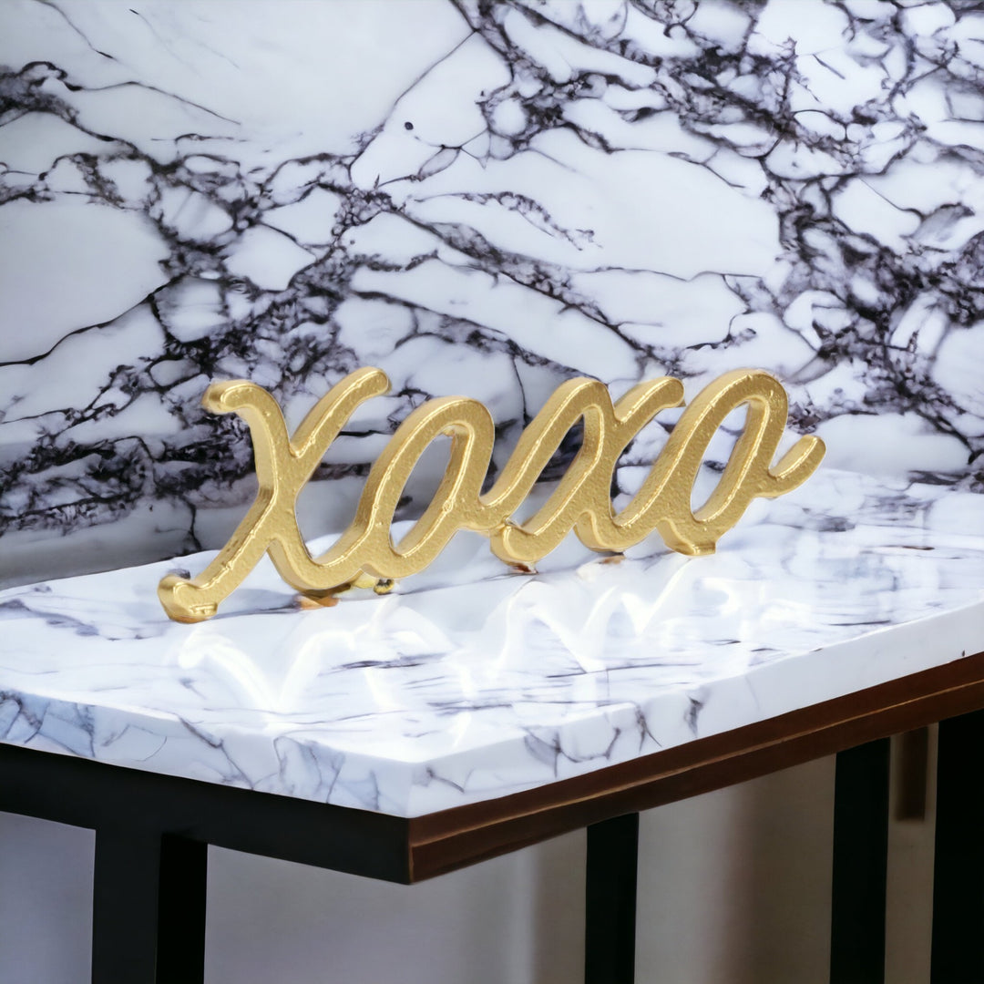 5035 - Milena "XOXO" Cast Iron Decor