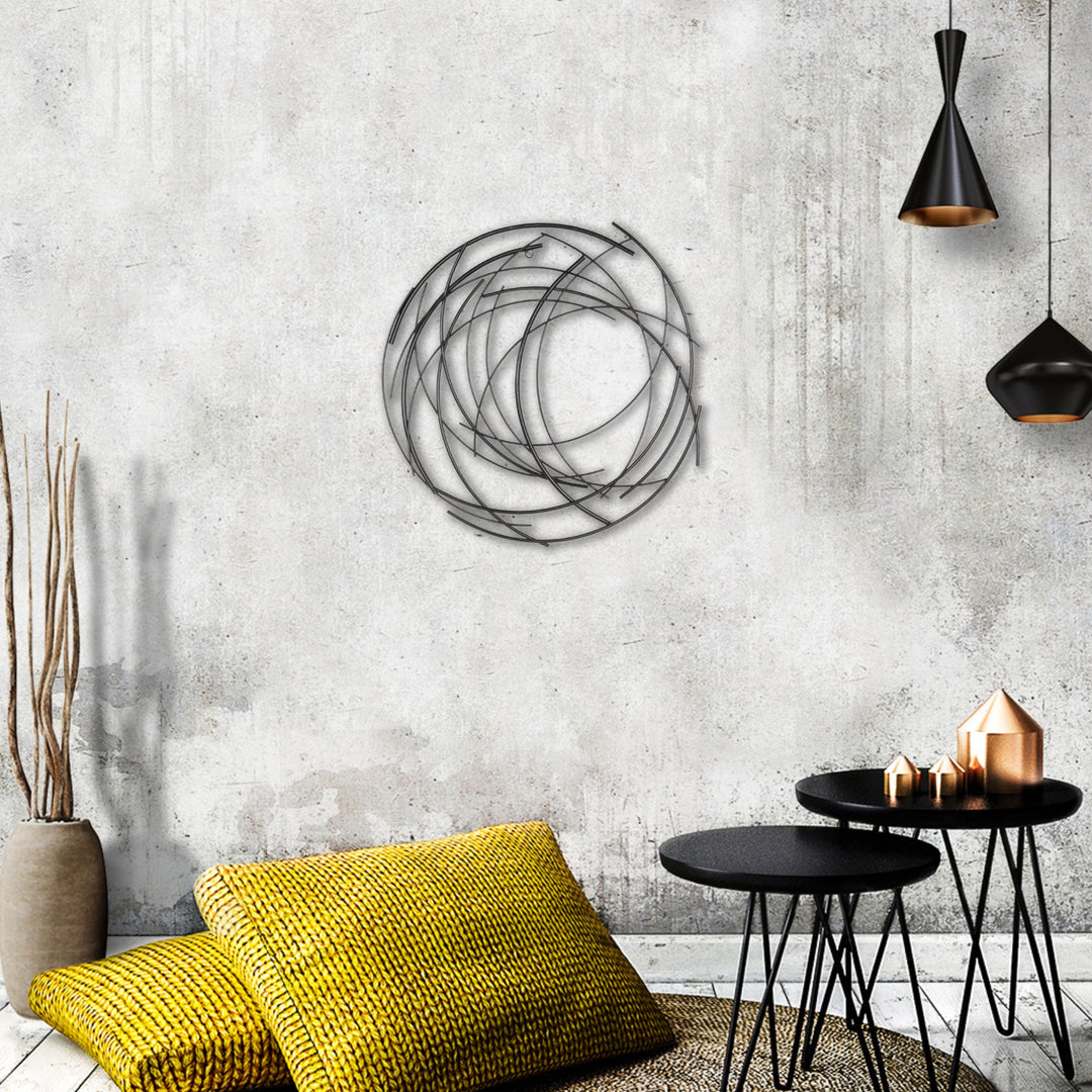 5052 - Denine Round Wall Art - Small