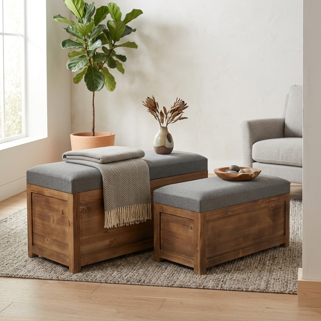5159-2 - Ambrose S/2 Storage Benches