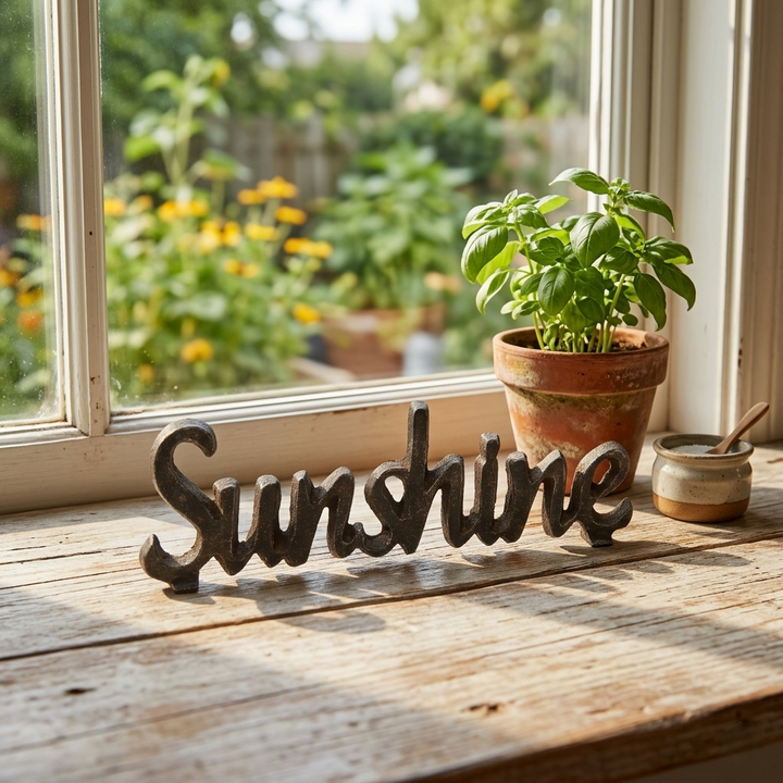 5169 - Norah "Sunshine" Cast Iron Décor