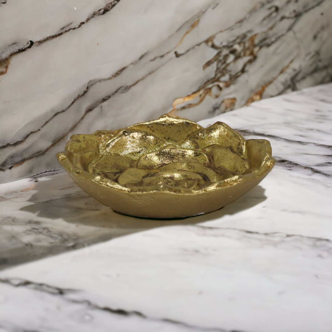 5170GD - Ellis Cast Iron Lotus - Gold