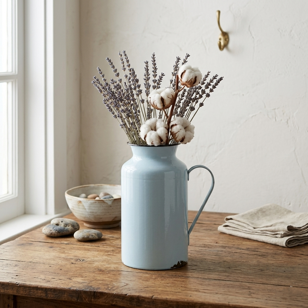 5210L-BL - Zella Lacquered Blue Jug