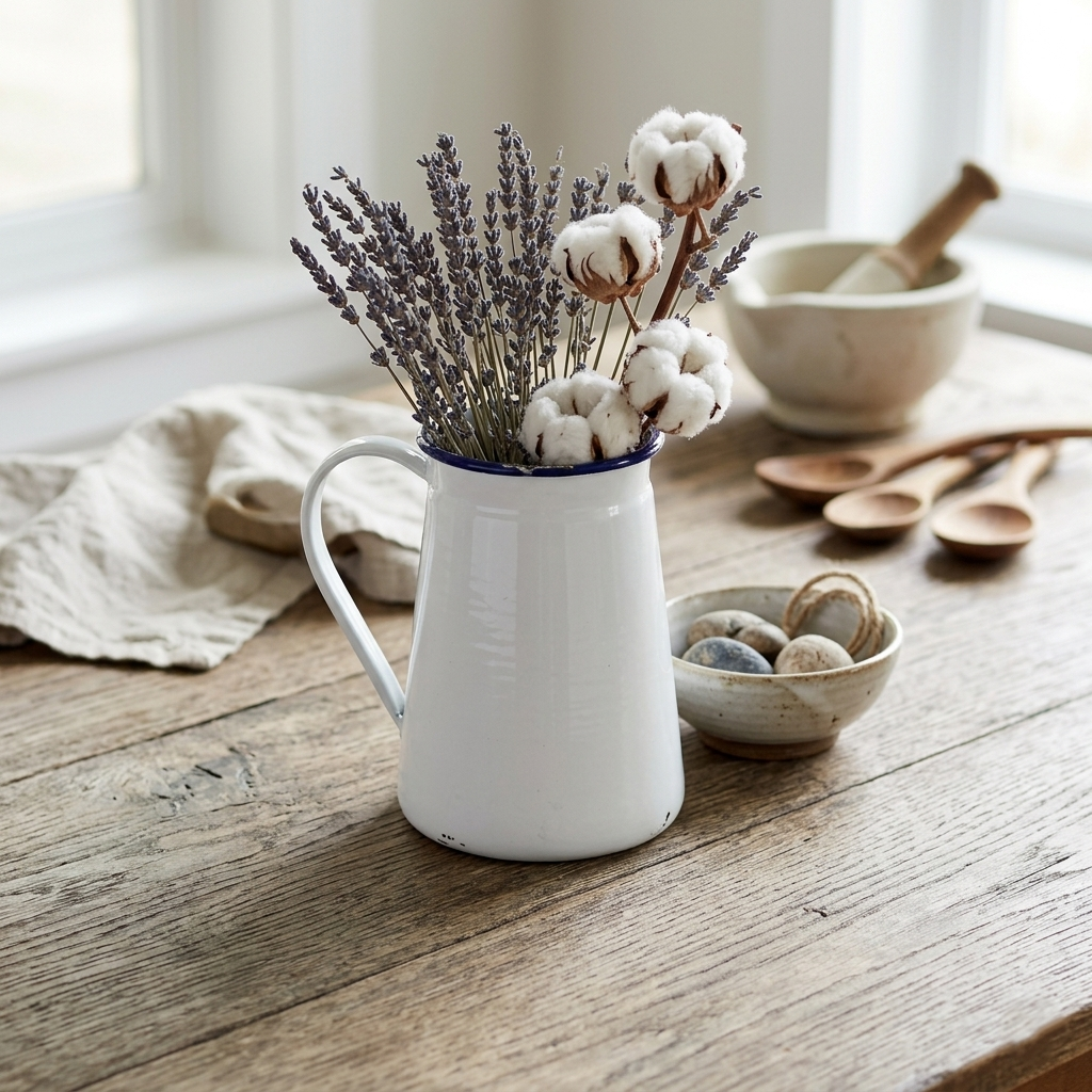 5211WT - Maud Lacquered White Jug