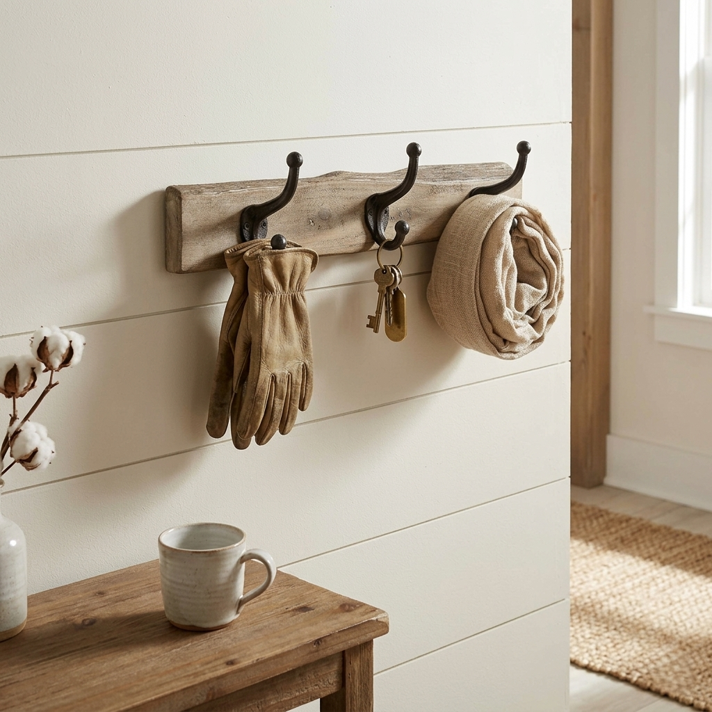 5248 - Gladys 3 Hook Wall Organizer