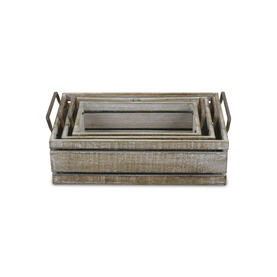5275-3LG - Selma Crates with Handles