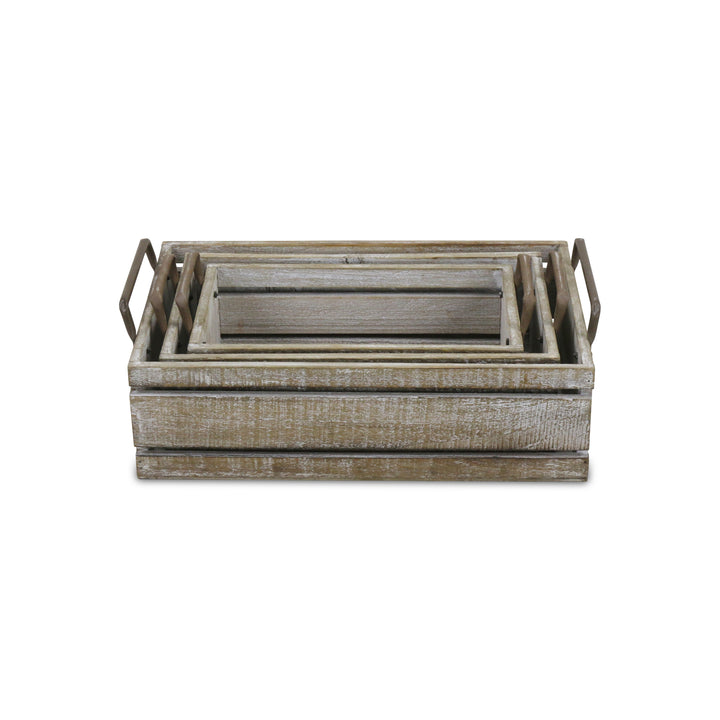 5275-3LG - Selma Crates with Handles