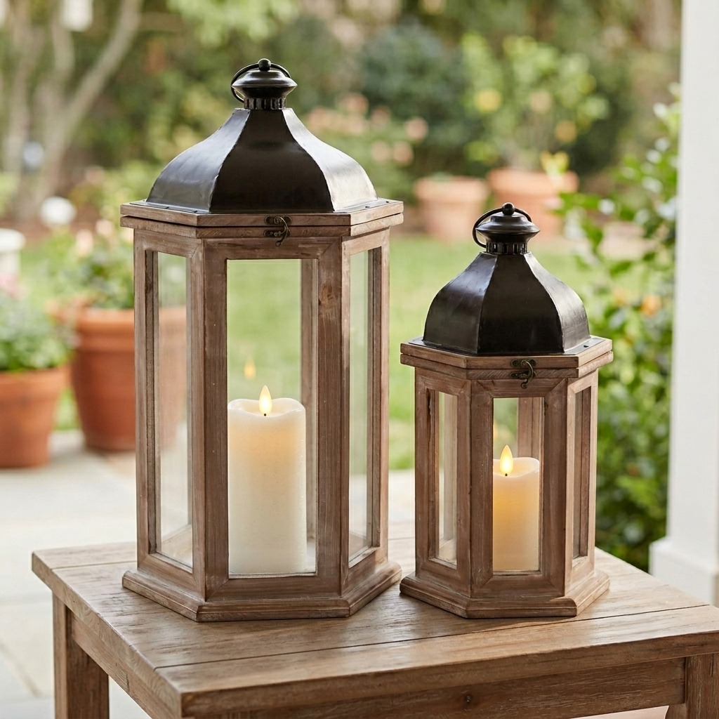 5278-2 - Effie Hexagon Lanterns