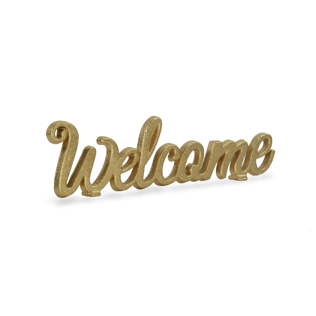 5333 - Ingrid "Welcome" Cast Iron Décor