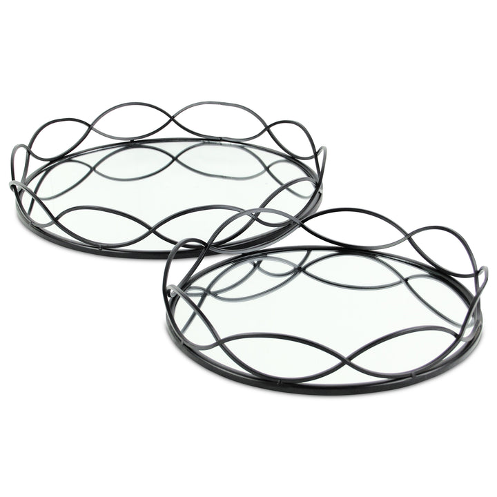 5386-2 - Mianzi Round Trays