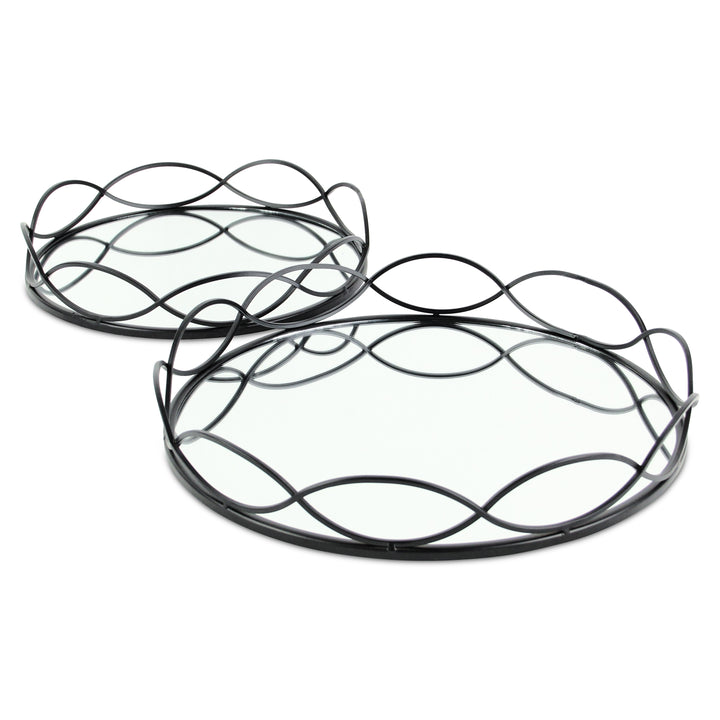 5386-2 - Mianzi Round Trays