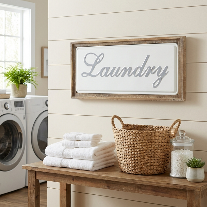 5489 - Colista Laundry Wall Sign